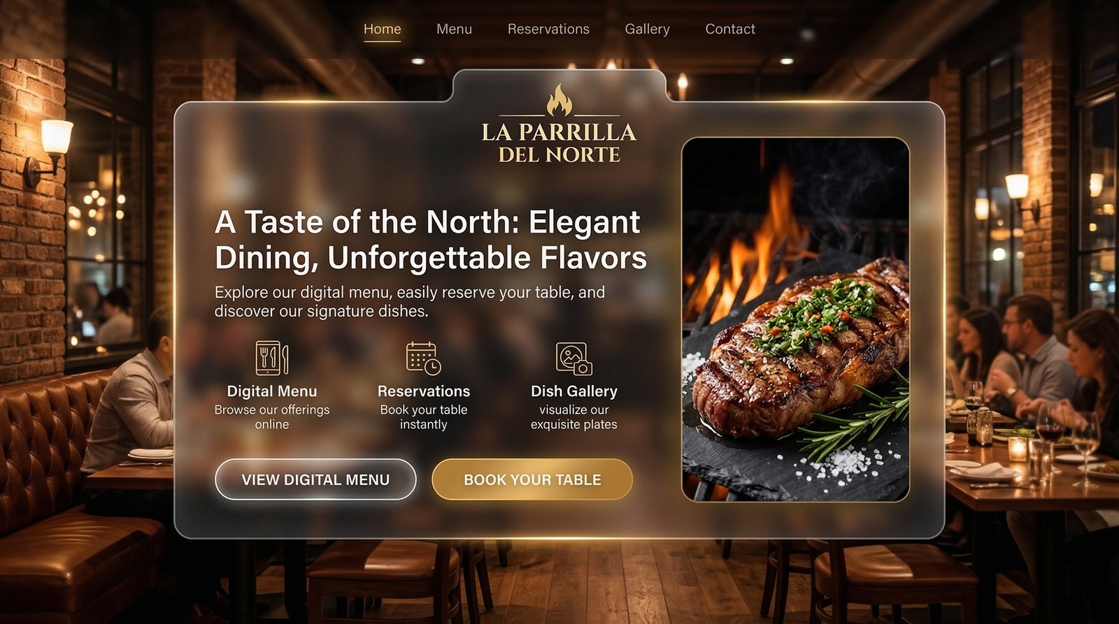 La Parrilla del Norte - Restaurante